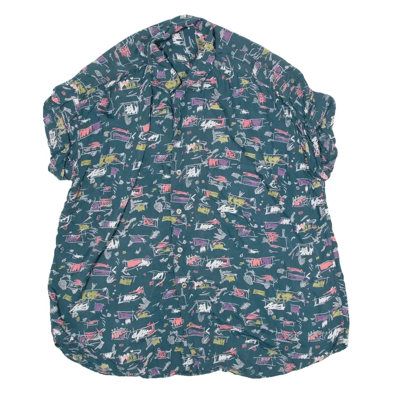 Mens Shirt Green M