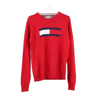 Hilfiger Denim Jumper - Medium Red Cotton