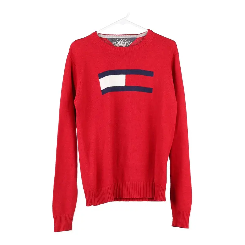 Hilfiger Denim Jumper - Medium Red Cotton