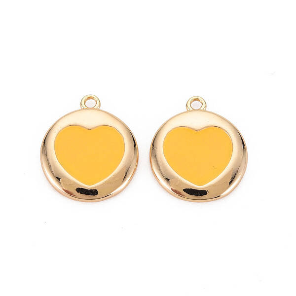 Brass Enamel Pendants