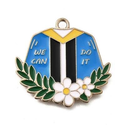 Alloy Enamel Pendants