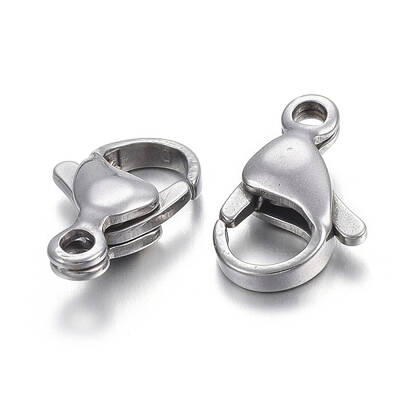 Tarnish Resistant 304 Stainless Steel Lobster Claw Clasps