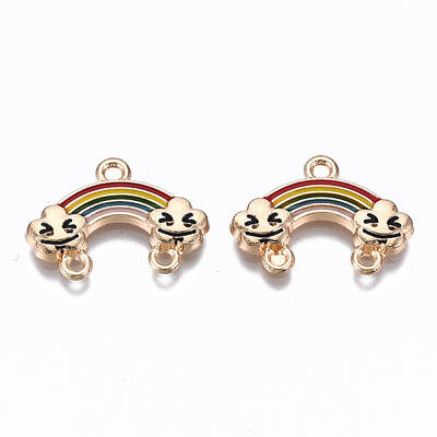 Alloy Enamel Chandelier Component Links