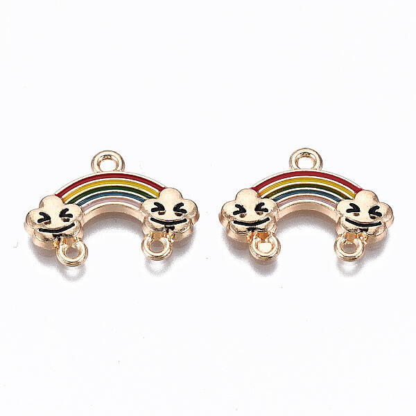 Alloy Enamel Chandelier Component Links