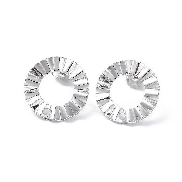 Non-Tarnish 304 Stainless Steel Stud Earring Finding