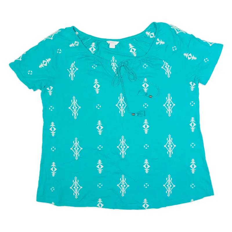 MONSOON Womens Top Blue UK 16