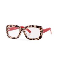 CHELSEA | Bone Tortoise | Red Vegan Leather