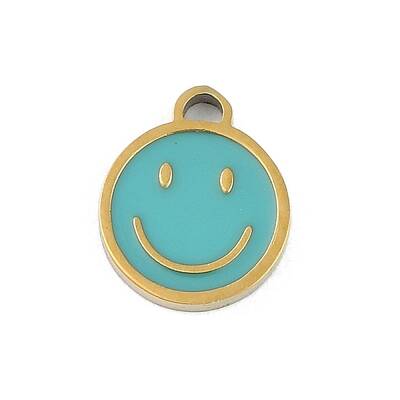 304 Stainless Steel Enamel Charms