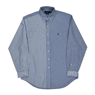 Ralph Lauren Shirt - Large Blue Cotton