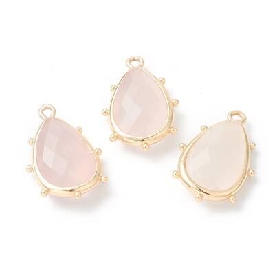 Natural Rose Quartz Pendants