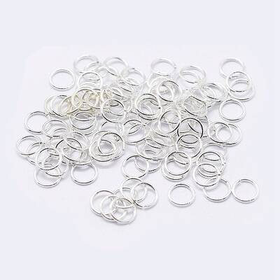 925 Sterling Silver Open Jump Rings