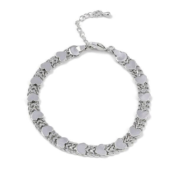 Rack Plating Brass Bracelets for Women