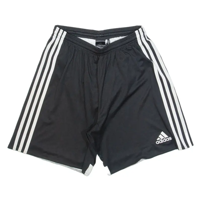 ADIDAS Mens Sports Shorts Black Relaxed S W24