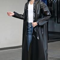 1 Piece Long Raincoat, Waterproof Hooded Raincoat With Button, Portable Raincoat For Outdoor Camping Hiking Activities