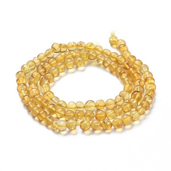 Natural Amber Beads Strands