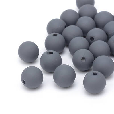Spray Painted Acrylic Beads