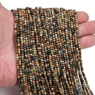 Natural HuBei Turquoise Beads Strands