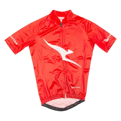 Cycling Mens Jersey Red Full Zip S