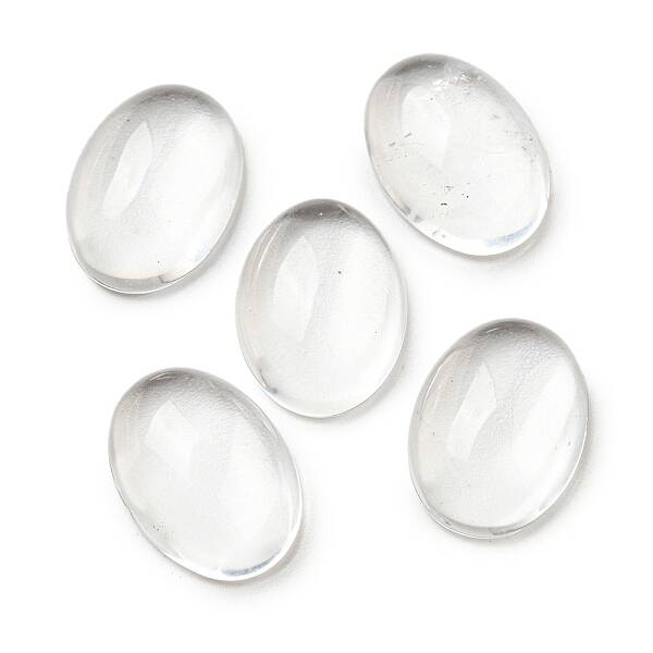 Natural Quartz Crystal Cabochons