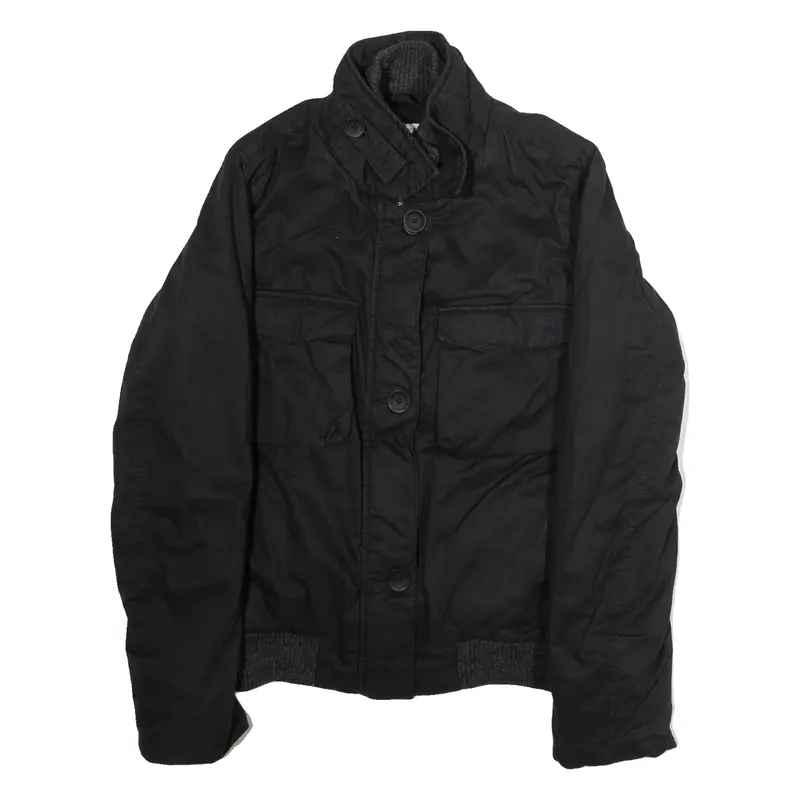 TIMBERLAND Womens Bomber Jacket Black UK 10
