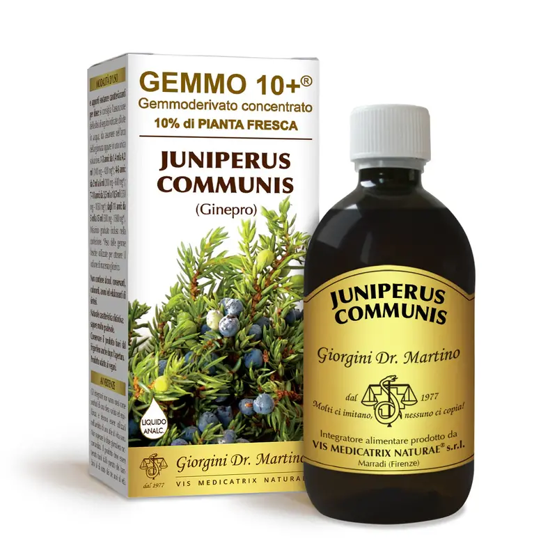Dr Giorgini gemmo 10+ juniper 500 ml non-alcoholic liquid