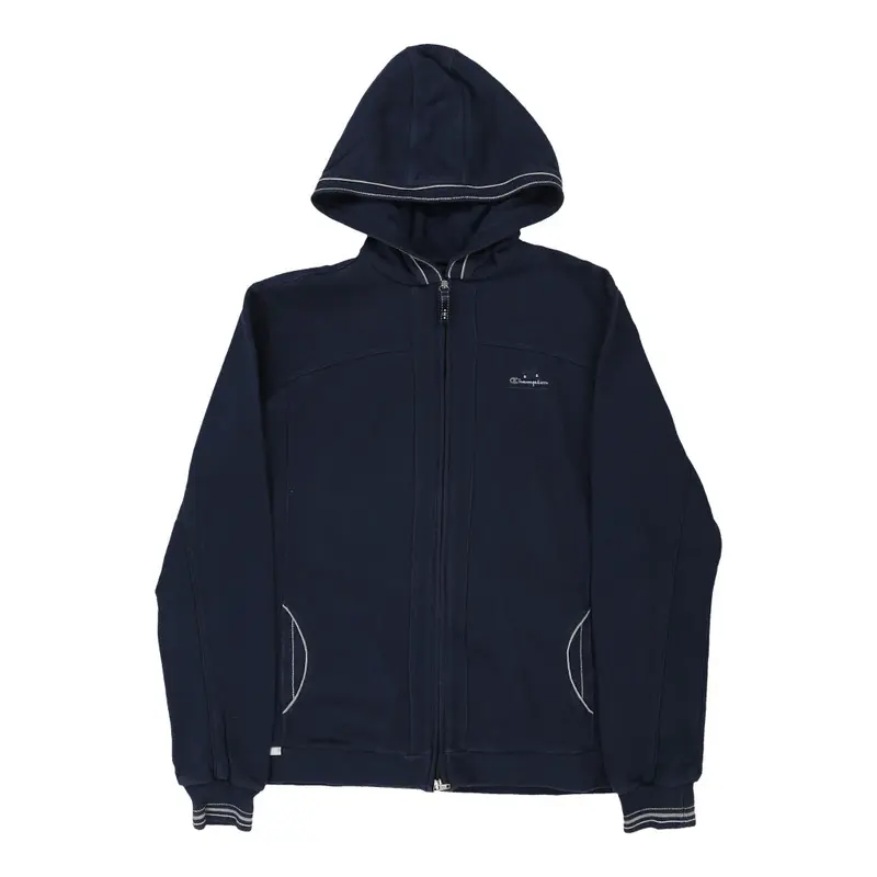 Champion Hoodie - 2XL Navy Cotton