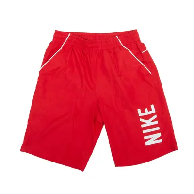 NIKE Sports Shorts Red Relaxed Mens S W28