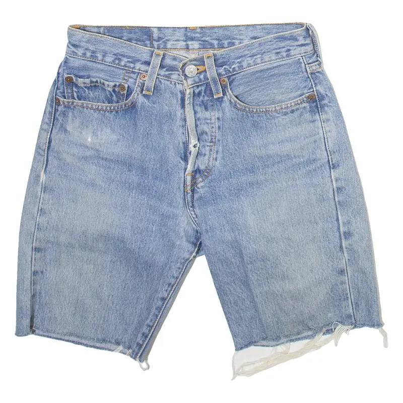 LEVI'S 501 Womens Denim Shorts Blue XS W26