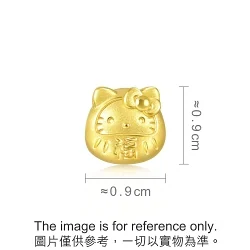 'Hello Kitty' 999 Gold Fortune Charm