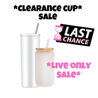 Father's Day Sample Cups + CLEARANCE SALE