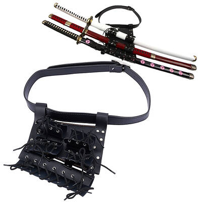 PU Leather with Alloy Waist Fencing Sheath