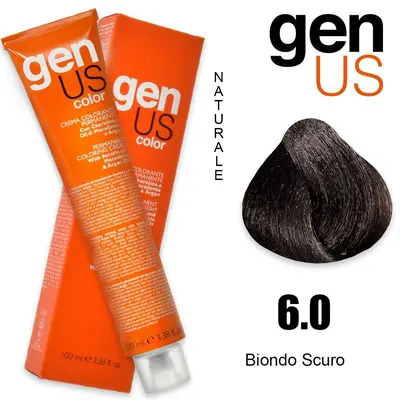 Crema Colorante Permanente Genus 100 Ml 6.0