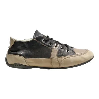 GEOX Sneaker Trainers Black Synthetic Mens UK 7.5
