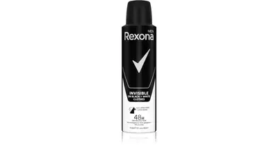 Rexona Black+White Invisible Man Motionsense - Antiperspirant Spray - 150ml 48 hours