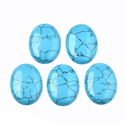 Synthetic Turquoise Cabochons