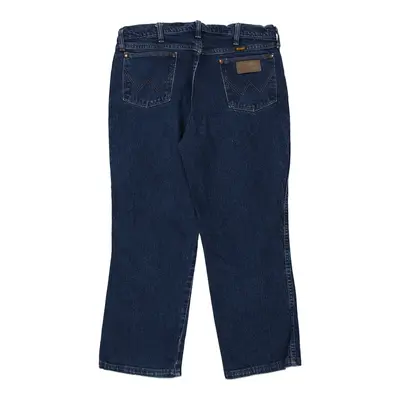 Wrangler Jeans - 34W 25L Dark Wash Cotton