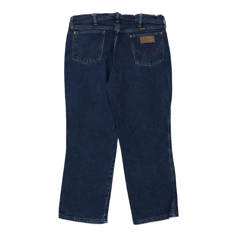 Wrangler Jeans - 34W 25L Dark Wash Cotton