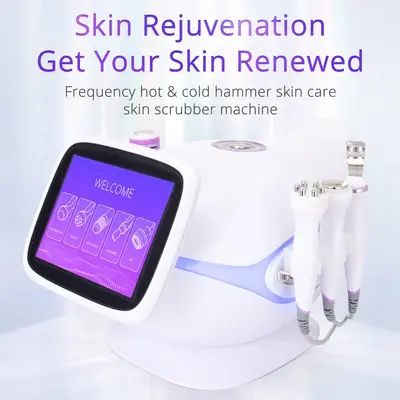 5 In1 Radio Frequency Hot & Cold Hammer Skin Care Skin Tightening Beauty Machine for Spa Salon Studio Home Use | LB-61Q1