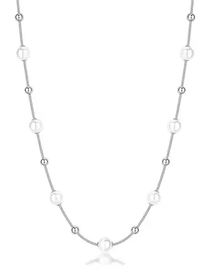 Brosway Collana In Acciaio Coordinata Con Perline Perfect Bpc48