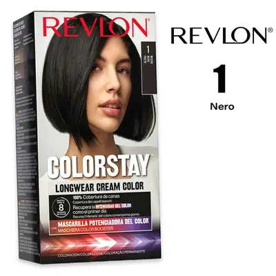 Revlon Colorstay Tinta permanente per capelli 1 Nero 130 ml