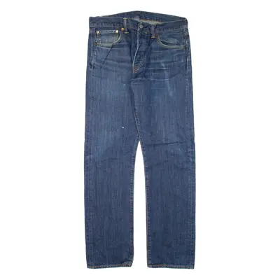LEVI'S 501 Jeans Mens Blue Regular Straight W32 L32