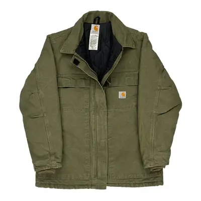 Carhartt Jacket - Small Green Cotton