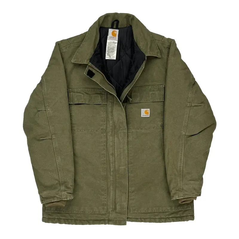 Carhartt Jacket - Small Green Cotton