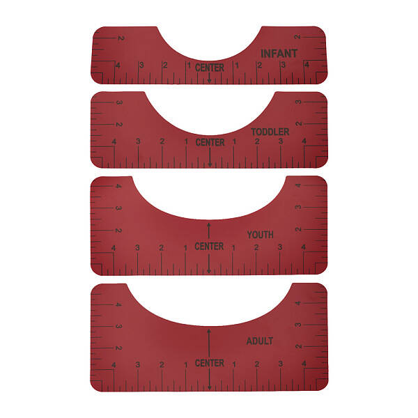 PVC T-Shirt Ruler