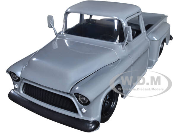 1955 Chevrolet Stepside Pickup Truck Gray \