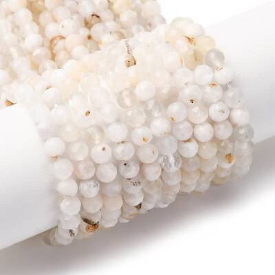 Natural Rainbow Moonstone Beads Strands