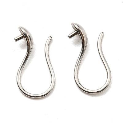Non-Tarnish 316 Surgical Stainless Steel Earring Hooks