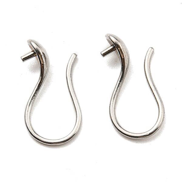 Non-Tarnish 316 Surgical Stainless Steel Earring Hooks