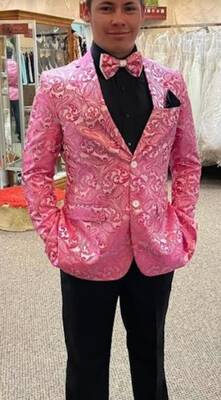 Hot Pink Tuxedo