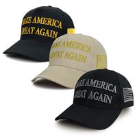 M.A.G.A Hat - Baseball Cap With USA flag, Trump Slogan \